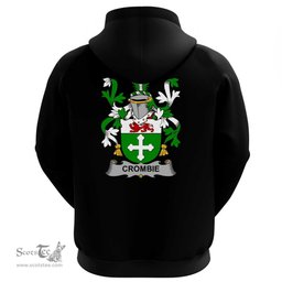 Irish Crombie Coat Of Arms Family Crest Irish Hoodie Classic