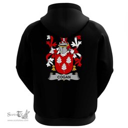 Irish Cogan or O'Cogan Coat Of Arms Family Crest Irish Hoodie Classic