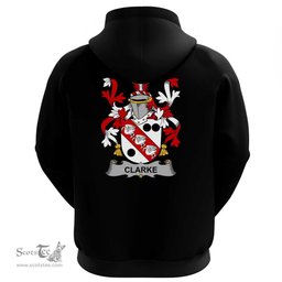 Irish Clarke Coat Of Arms Family Crest Irish Hoodie Classic