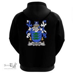 Irish Cotter or MacCotter Coat Of Arms Family Crest Irish Hoodie Classic
