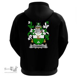 Irish Connell or O'Connell Coat Of Arms Family Crest Irish Hoodie Classic