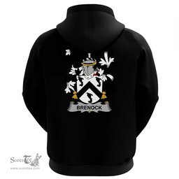 Irish Brenock Coat Of Arms Family Crest Irish Hoodie Classic