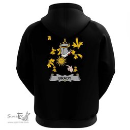 Irish Brady or McBrady Coat Of Arms Family Crest Irish Hoodie Classic