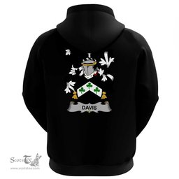 Irish Davis Coat Of Arms Family Crest Irish Hoodie Classic