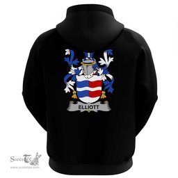 Irish Elliott Coat Of Arms Family Crest Irish Hoodie Classic