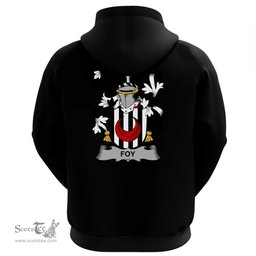 Irish Foy or O'Fie Coat Of Arms Family Crest Irish Hoodie Classic