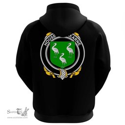 Irish House of AHEARNE (Aherne) Coat Of Arms Family Crest Irish Hoodie Classic