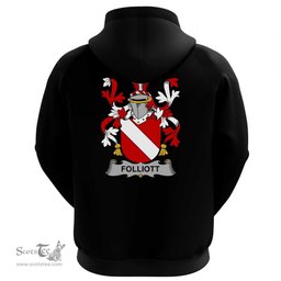 Irish Folliott Coat Of Arms Family Crest Irish Hoodie Classic