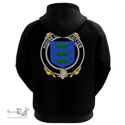 Irish House of MACCOTTER Coat Of Arms Family Crest Irish Hoodie Classic