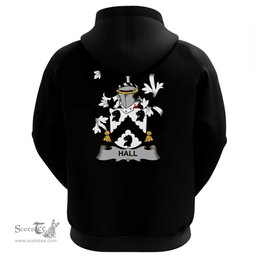 Irish Hall or MacHall Coat Of Arms Family Crest Irish Hoodie Classic