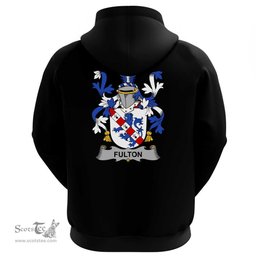 Irish Fulton Coat Of Arms Family Crest Irish Hoodie Classic