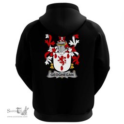 Irish Geoghegan or O'Geoghegan Coat Of Arms Family Crest Irish Hoodie Classic
