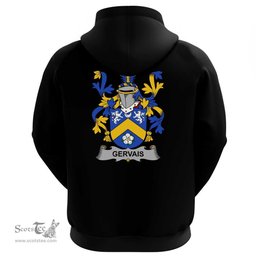 Irish Gervais Coat Of Arms Family Crest Irish Hoodie Classic