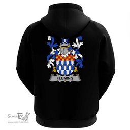 Irish Fleming Coat Of Arms Family Crest Irish Hoodie Classic