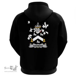Irish Harman Coat Of Arms Family Crest Irish Hoodie Classic