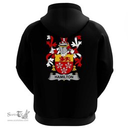 Irish Hamilton Coat Of Arms Family Crest Irish Hoodie Classic