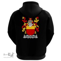 Irish Fitz-Harris Coat Of Arms Family Crest Irish Hoodie Classic