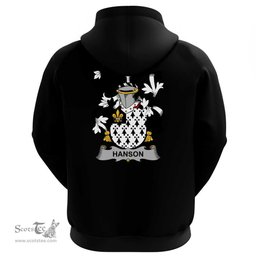 Irish Hanson or O'Hanson Coat Of Arms Family Crest Irish Hoodie Classic