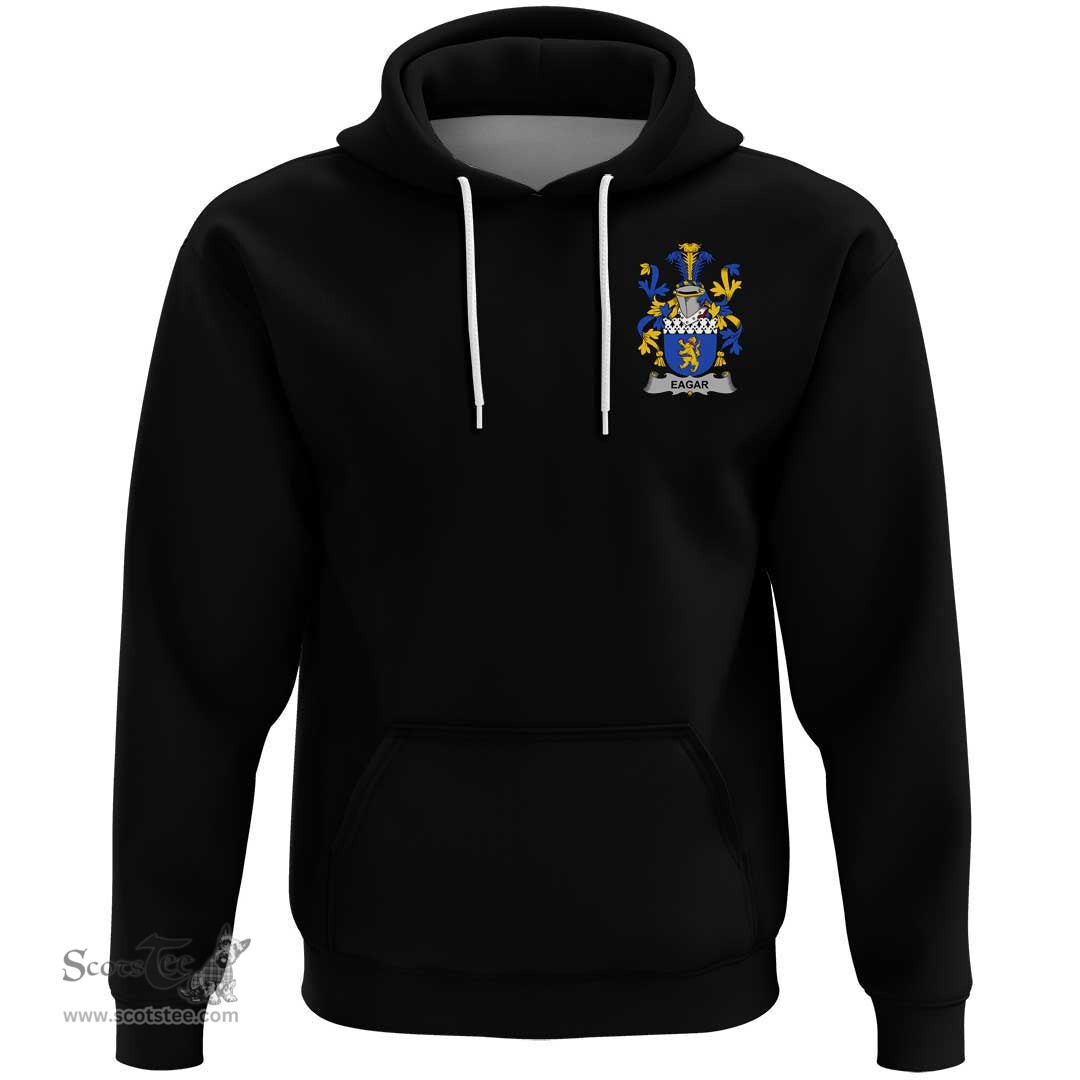 Irish Eagar Coat Of Arms Family Crest Irish Hoodie Classic
