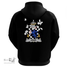 Irish Hand or McClave Coat Of Arms Family Crest Irish Hoodie Classic
