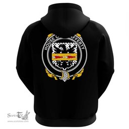Irish House of O'RAFFERTY Coat Of Arms Family Crest Irish Hoodie Classic