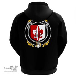 Irish House of SARSFIELD Coat Of Arms Family Crest Irish Hoodie Classic