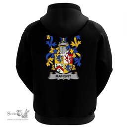 Irish Mahony or O'Mahoney Coat Of Arms Family Crest Irish Hoodie Classic