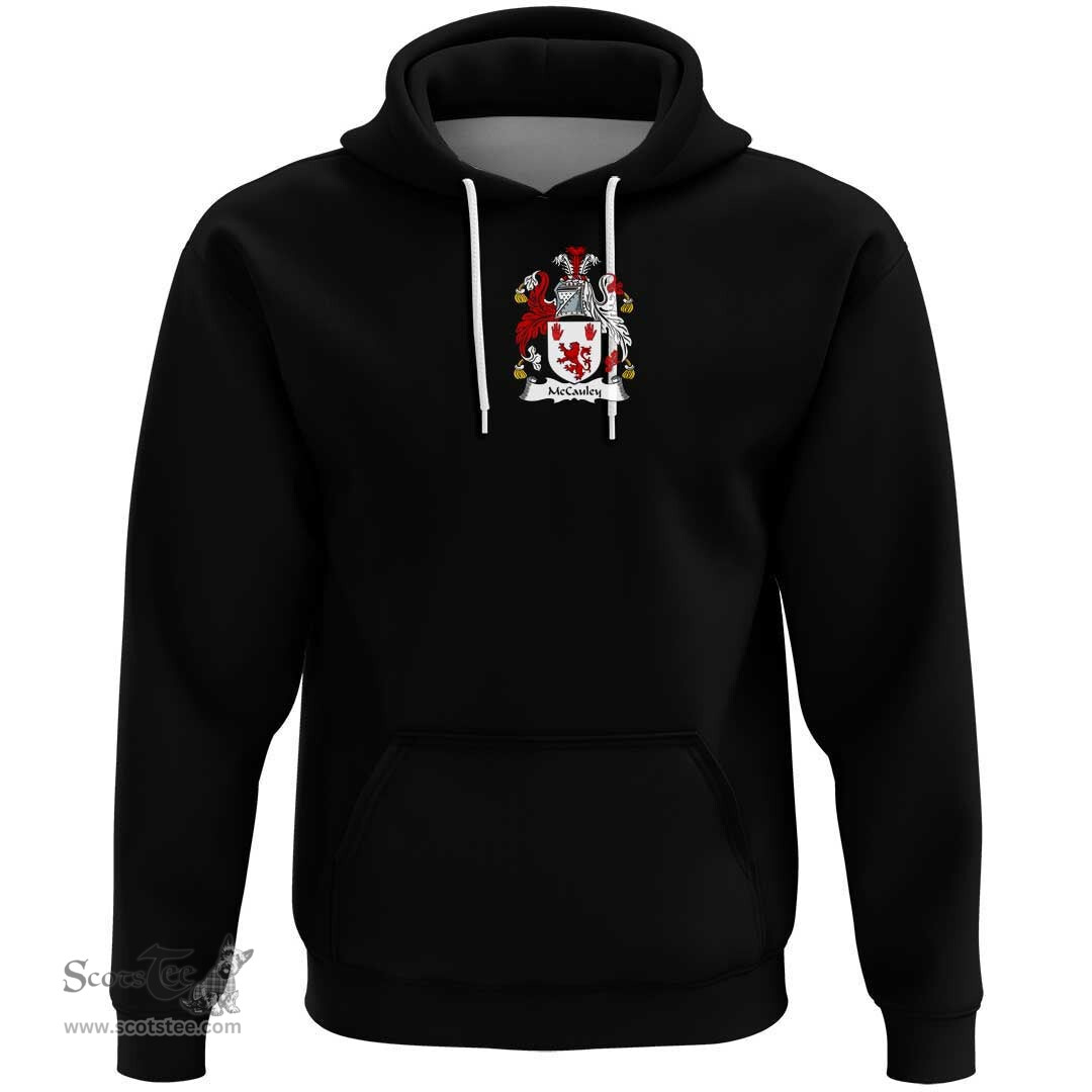 Irish McCauley Coat Of Arms Family Crest Irish Hoodie Classic