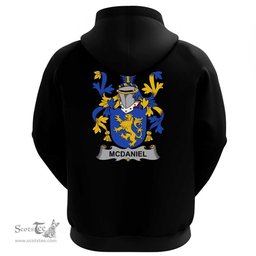 Irish McDaniel or Daniel Coat Of Arms Family Crest Irish Hoodie Classic