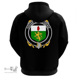 Irish House of MACGENIS Coat Of Arms Family Crest Irish Hoodie Classic