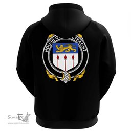 Irish House of MACLYSAGHT Coat Of Arms Family Crest Irish Hoodie Classic