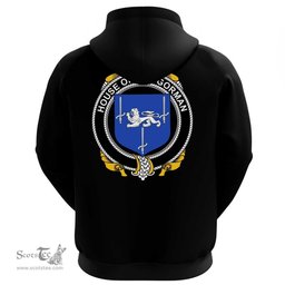Irish House of MACGORMAN Coat Of Arms Family Crest Irish Hoodie Classic