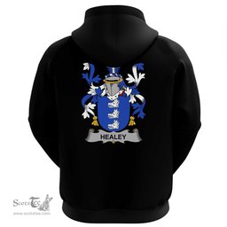 Irish Healey or O'Healey Coat Of Arms Family Crest Irish Hoodie Classic