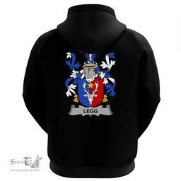 Irish Legg or Legge Coat Of Arms Family Crest Irish Hoodie Classic
