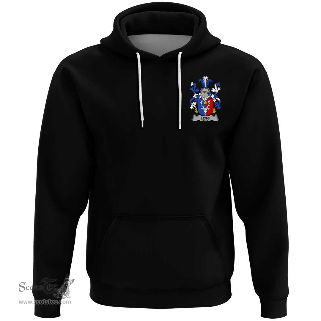 Irish Legg or Legge Coat Of Arms Family Crest Irish Hoodie Classic