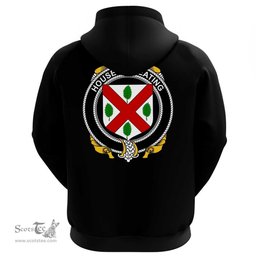 Irish House of KEATING Coat Of Arms Family Crest Irish Hoodie Classic