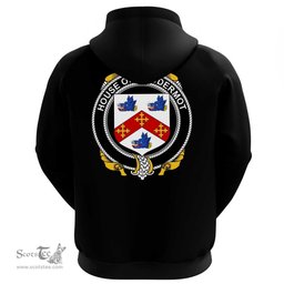 Irish House of MACDERMOT Coat Of Arms Family Crest Irish Hoodie Classic