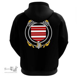 Irish House of BARRY Coat Of Arms Family Crest Irish Hoodie Classic