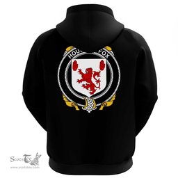 Irish House of FOX Coat Of Arms Family Crest Irish Hoodie Classic