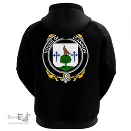 Irish House of O'CONCANNON Coat Of Arms Family Crest Irish Hoodie Classic