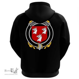 Irish House of RYAN (O?Mulrian) Coat Of Arms Family Crest Irish Hoodie Classic