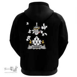 Irish Looney or O'Lunney Coat Of Arms Family Crest Irish Hoodie Classic