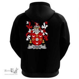 Irish Lydon or Leyden Coat Of Arms Family Crest Irish Hoodie Classic