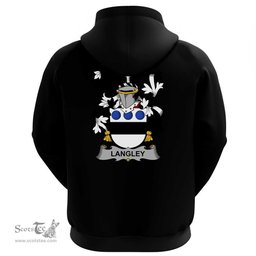 Irish Langley Coat Of Arms Family Crest Irish Hoodie Classic