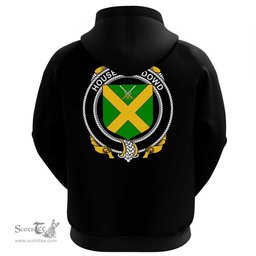 Irish House of O'DOWD Coat Of Arms Family Crest Irish Hoodie Classic