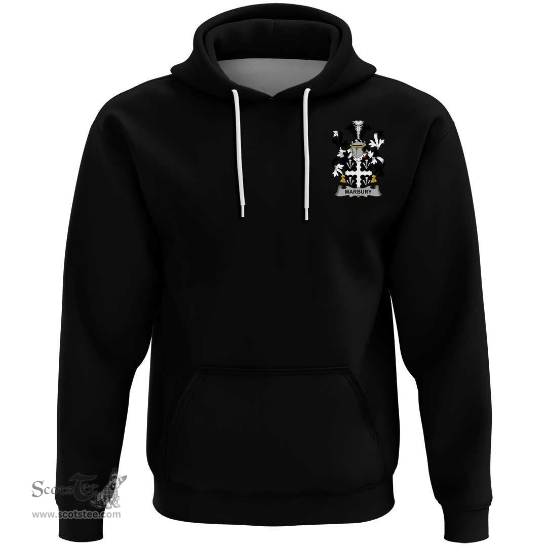 Irish Marbury or Maybery Coat Of Arms Family Crest Irish Hoodie Classic