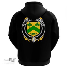 Irish House of O'CORRIGAN Coat Of Arms Family Crest Irish Hoodie Classic