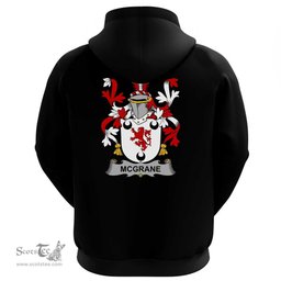 Irish McGrane or McGrann Coat Of Arms Family Crest Irish Hoodie Classic