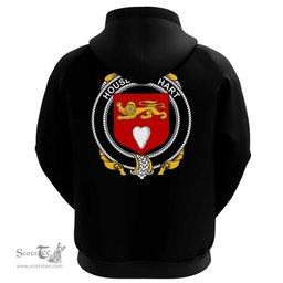 Irish House of O'HART Coat Of Arms Family Crest Irish Hoodie Classic