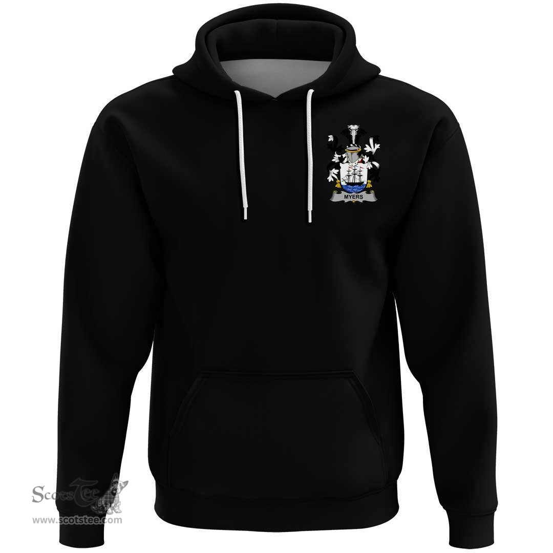 Irish Myers Coat Of Arms Family Crest Irish Hoodie Classic